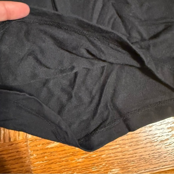 Quince Modal High Waist Wide Leg in Black Sz L Lightweight Comfort - Picture 9 of 15